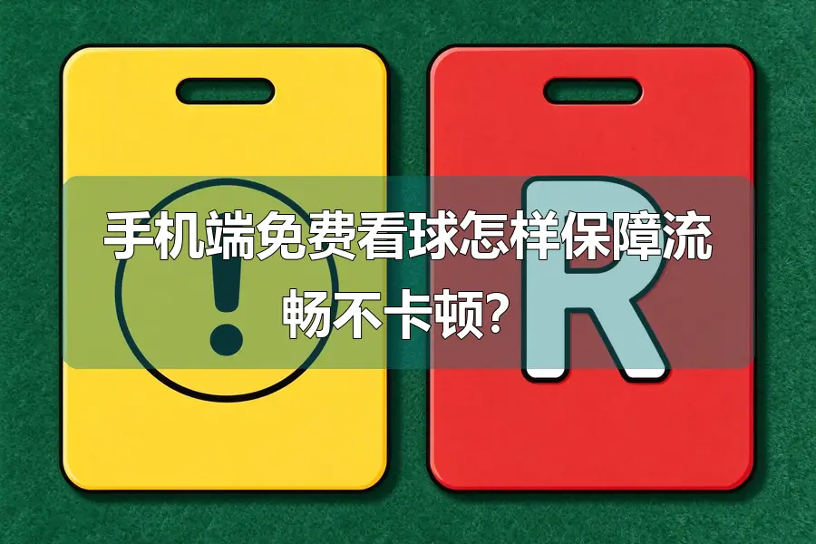 手机端免费看球怎样保障流畅不卡顿?